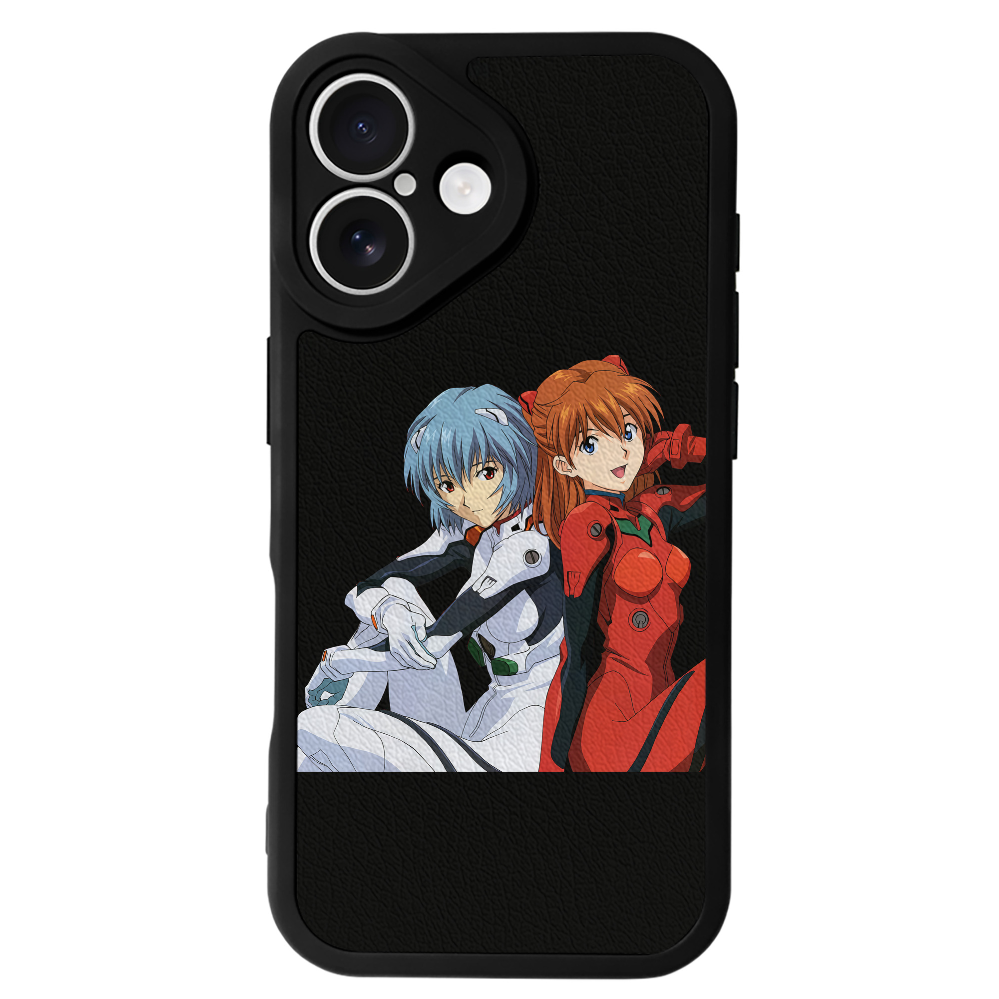 （画像用） EVA 新世紀エヴァンゲリオン 【iPhone 16シリーズ対応】シリコンスマホケース（レザー調） 材質：シリコン